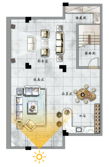 沧州嘉禾一方别墅户型图